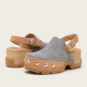 SOREL RoamN Clog FELT - Tawny Buff